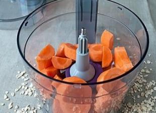 Escalopes de carottes classiques à la semoule, comme à la maternelle