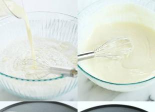 วิธีทำแพนเค้กด้วยนม