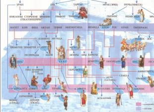 Dieux et déesses grecs.  Noms des dieux grecs.  Encyclopédie scolaire Divinité de nécessité dans la mythologie grecque