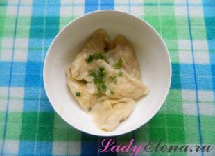 Dumplings au chou recette étape par étape avec photos