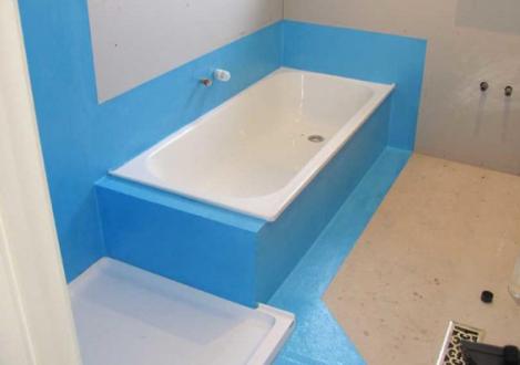 Types of waterproofing in the bathroom - photos and videos